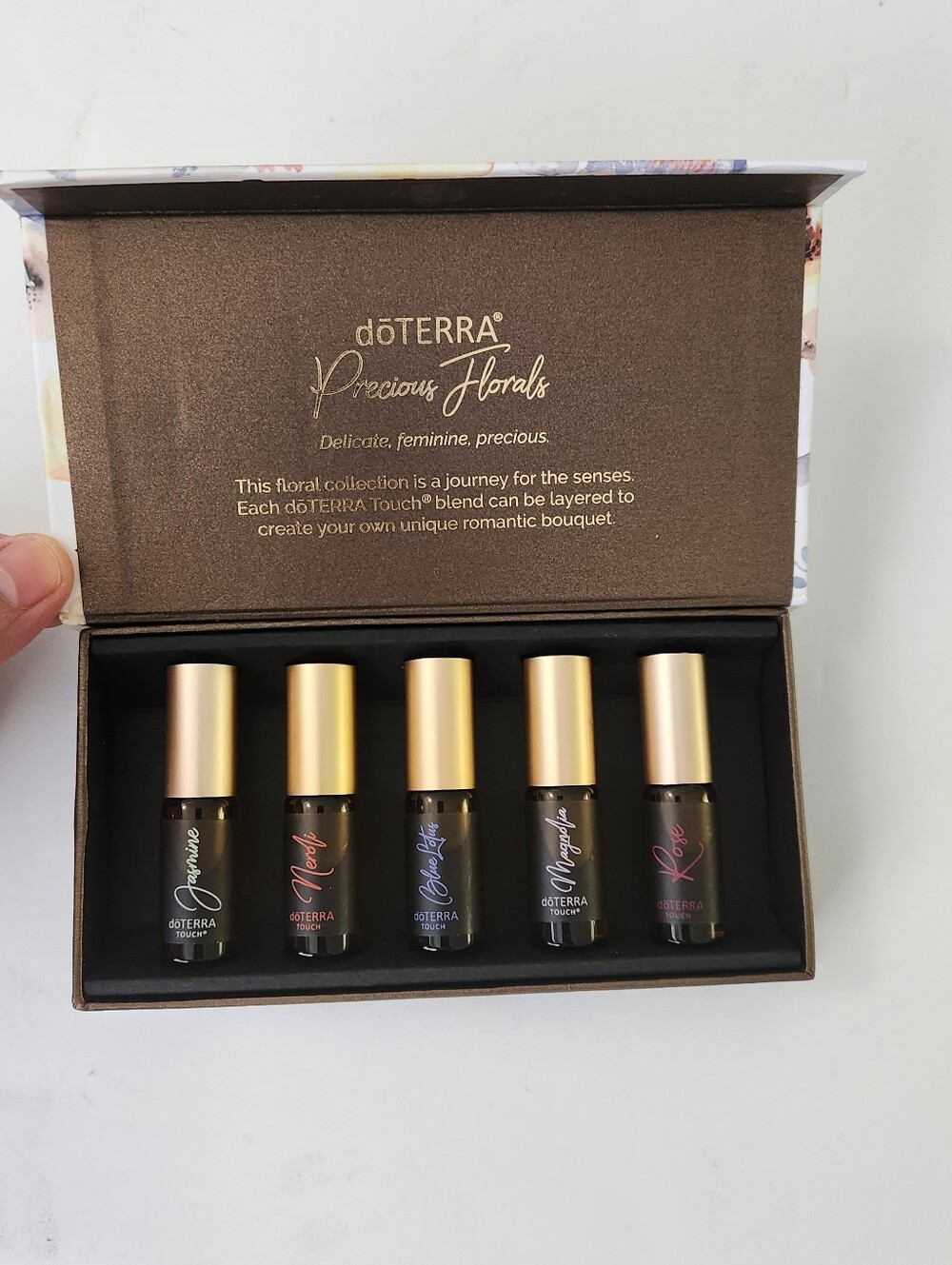 DōTERRA Precious Florals Essential Roll-on Oil Collection Set